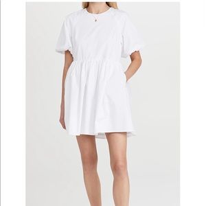 English Factory Short Balloon Sleeve Mini Dress